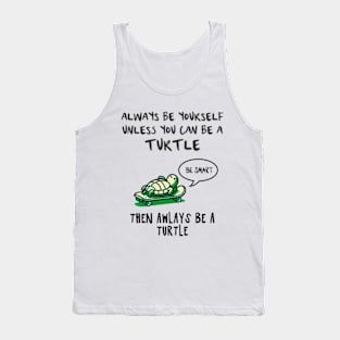 Turtle Gift Idea Tank Top